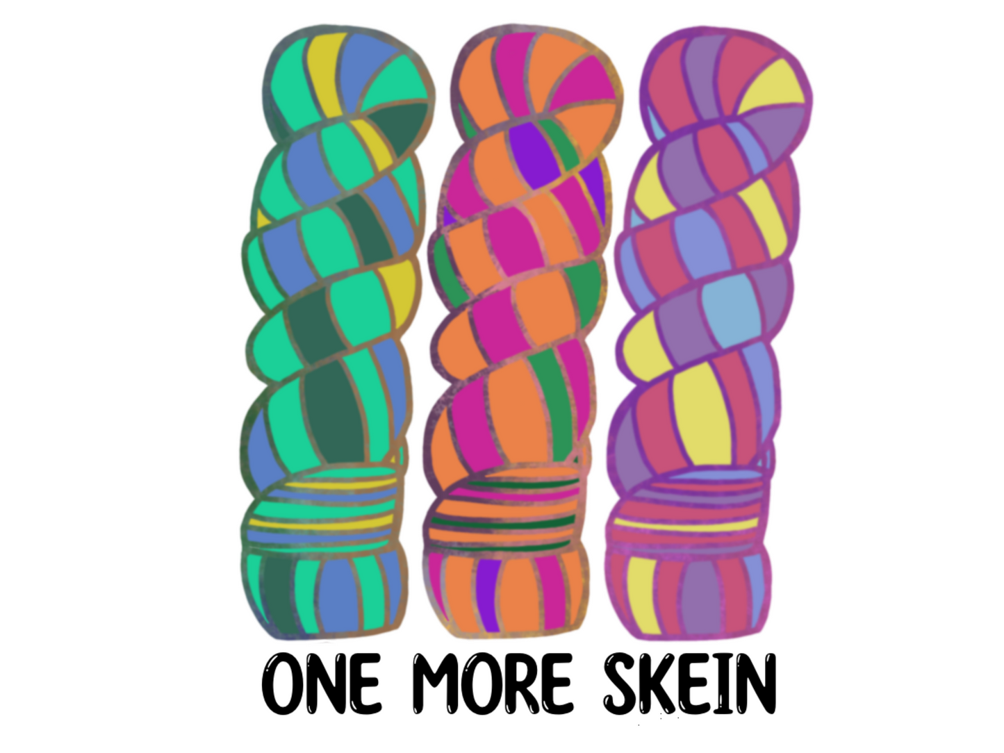 One More Skein Sticker