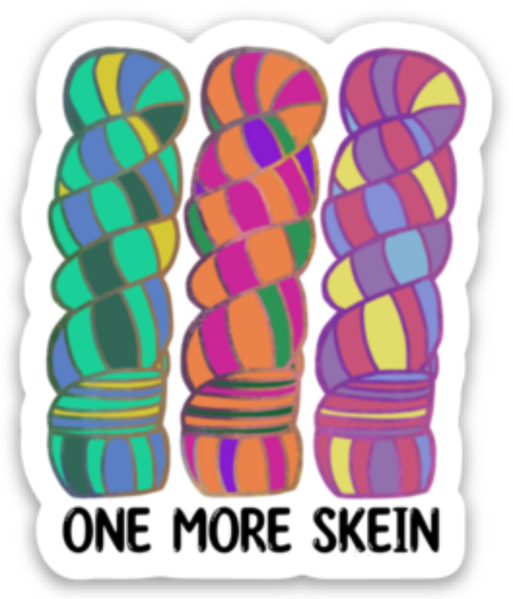 One More Skein Sticker