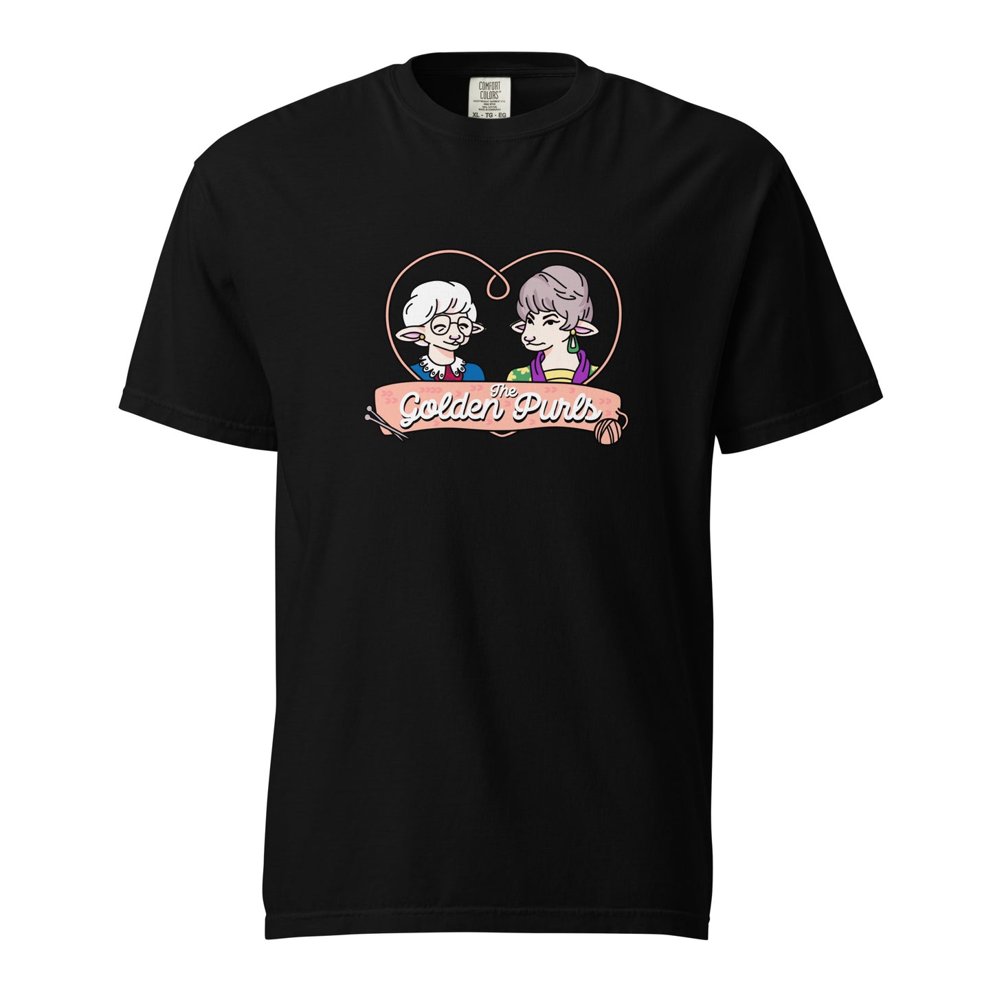 Unisex garment-dyed heavyweight t-shirt