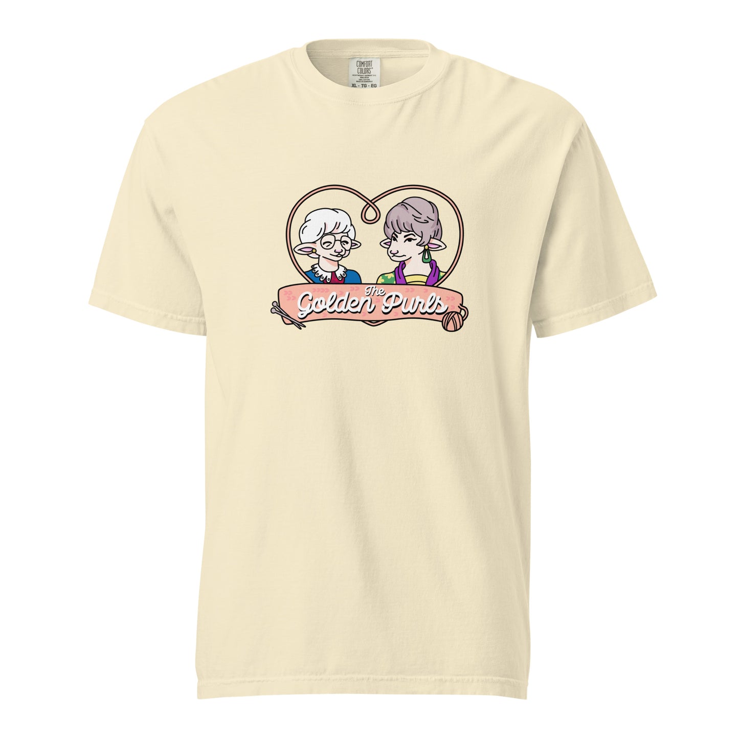 Unisex garment-dyed heavyweight t-shirt