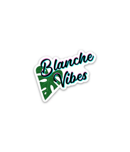 Blanche Vibes Sticker