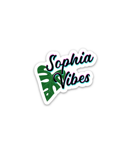 Sophia Vibes Sticker